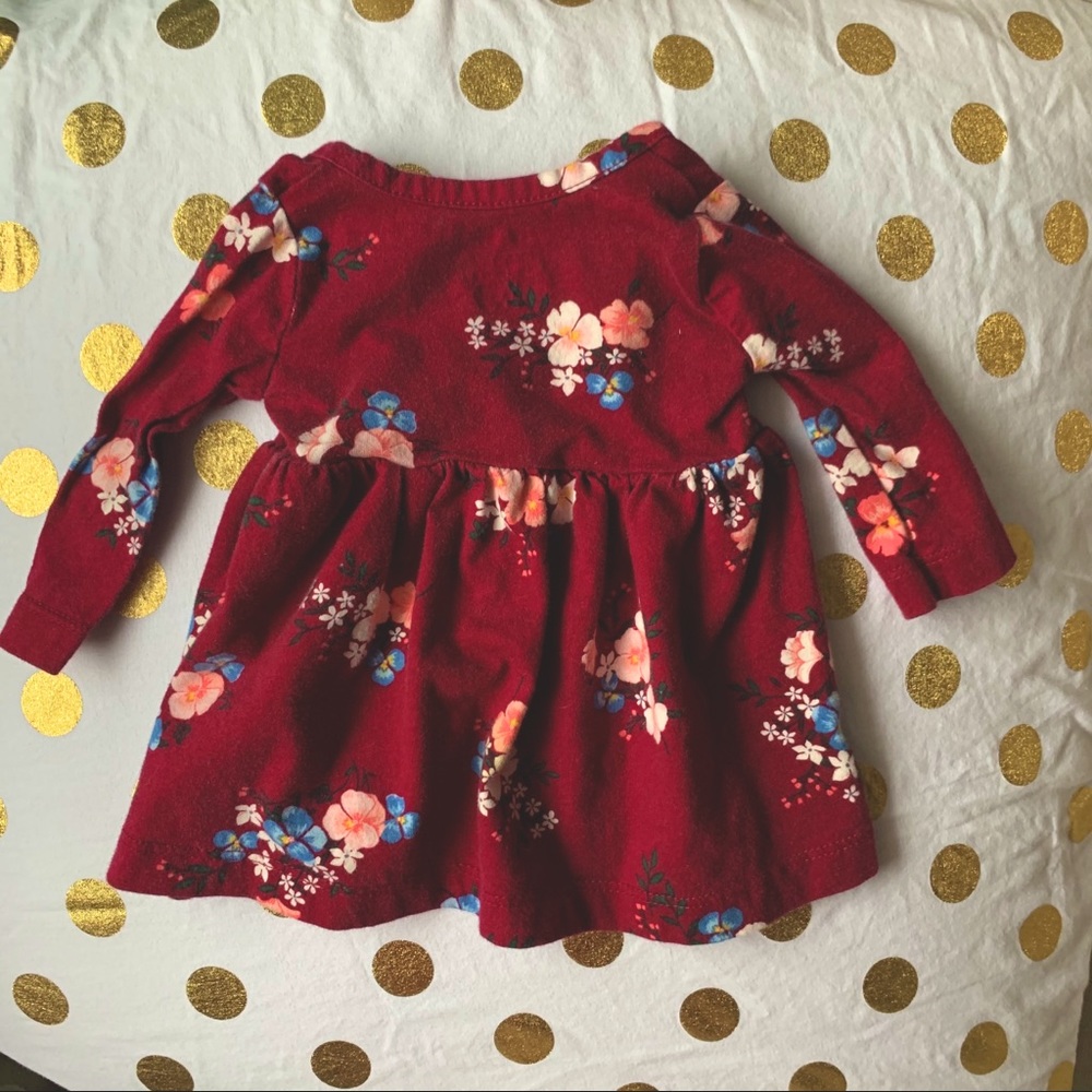 Burgundy Dress